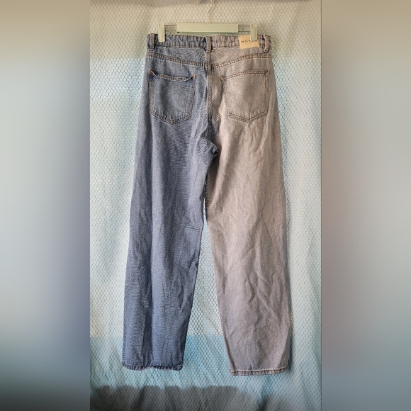 Motel Denim 2 toned Jeans Sz M - Picture 3 of 7